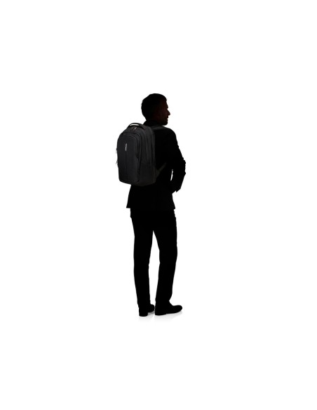 Mochila samsonite guardit 3.0 para portatil de 14,1\" tirantes ergonomicos y panel trasero malla 3d negro