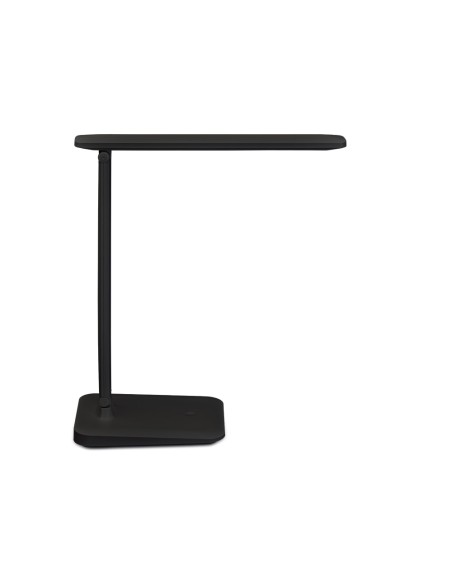 Lampara de escritorio maul led 2,7w 325lm luz ajustable panel tactil brazo giratorio negra