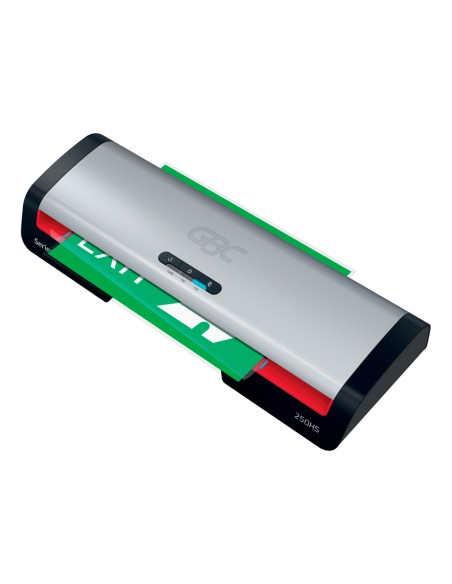 Plastificadora gbc 250hs office din a3 apagado automatico 2 rodillos hasta 125 micras
