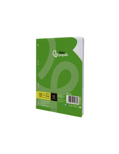Recambio liderpapel din a5 100 hojas 75 gr...