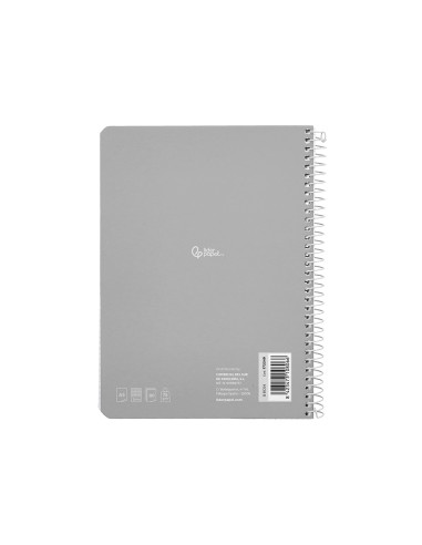 Cuaderno espiral liderpapel a5 smart tapa...