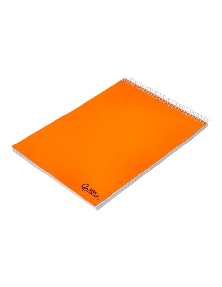 Cuaderno espiral liderpapel a5 apaisado smart tapa blanda 80h75gr cuadro 4mm con margen colores surtidos