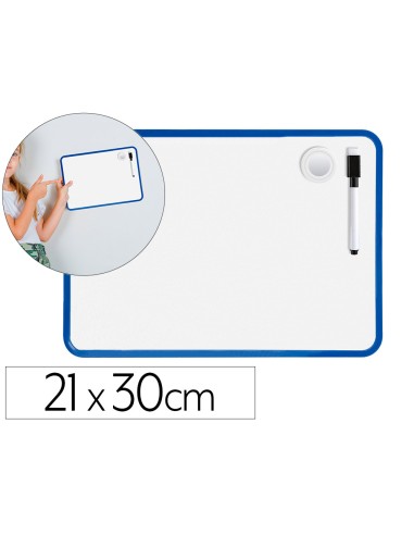 Pizarra blanca liderpapel 21x30 cm magnetica...