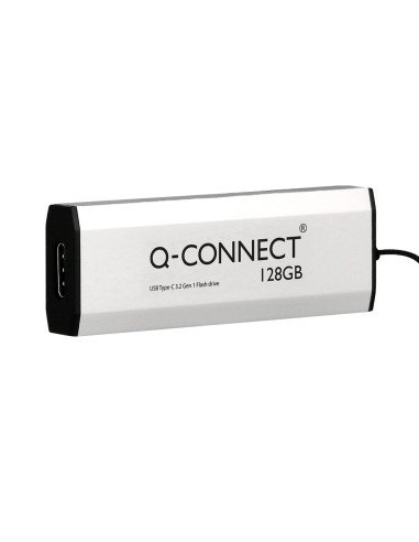Memoria usb q-connect flash drive 128 gb 3.2...