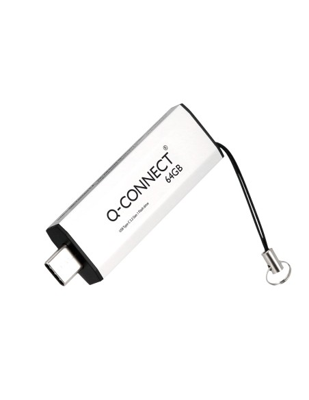 Memoria usb q-connect flash drive 64 gb 3.2 tipo c