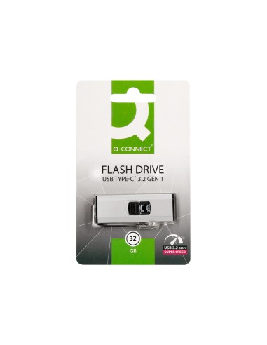 Memoria usb q-connect flash drive 32 gb 3.2 tipo c