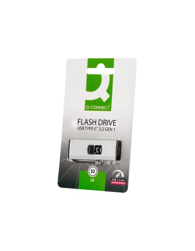 Memoria usb q-connect flash drive 32 gb 3.2 tipo c
