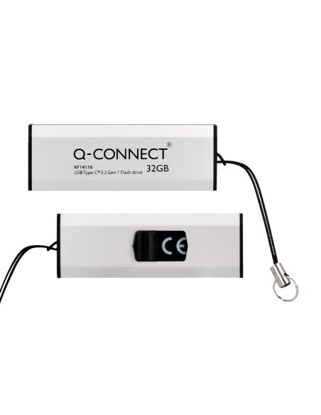 Memoria usb q-connect flash drive 32 gb 3.2 tipo c