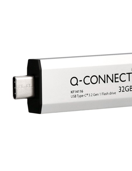 Memoria usb q-connect flash drive 32 gb 3.2 tipo c