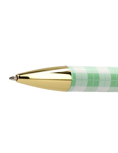 Boligrafo belius picnic aluminio color verde...
