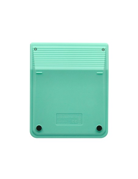 Calculadora liderpapel sobremesa xf24 10 digitos solar y pilas color verde 127x105x24 mm