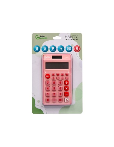 Calculadora liderpapel bolsillo xf12 8 digitos...