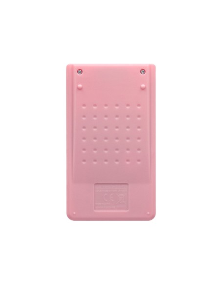 Calculadora liderpapel bolsillo xf12 8 digitos solar y pilas color rosa 115x65x8 mm