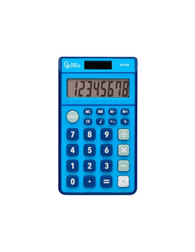 Calculadora liderpapel bolsillo xf09 8 digitos...