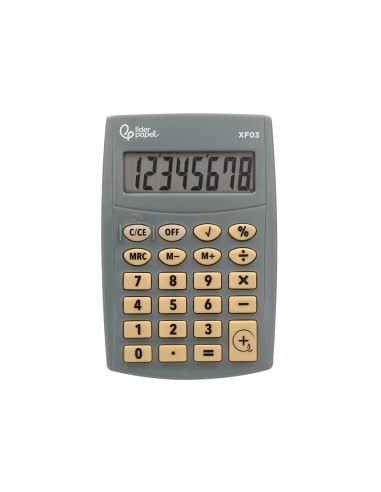 Calculadora liderpapel bolsillo xf03 8 digitos...