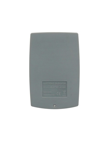 Calculadora liderpapel bolsillo xf03 8 digitos pilas color gris 99x64x9 mm