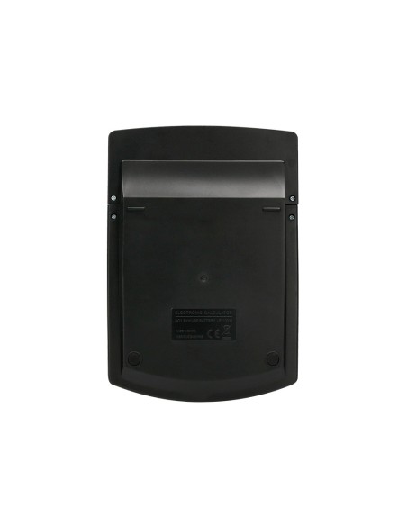 Calculadora liderpapel sobremesa xf40 12 digitos dos lineas solar y pilas negro 175x120x30 mm 40% reciclada