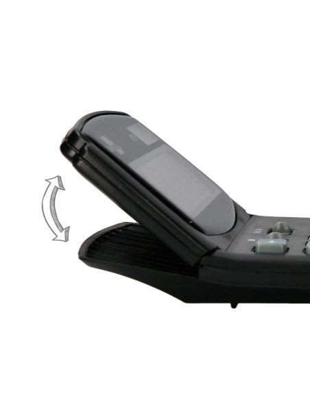 Calculadora liderpapel sobremesa xf39 12 digitos solar y pilas color negro 190x140x32 mm 40% reciclada
