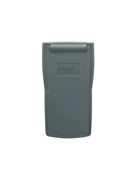 Calculadora liderpapel cientifica xf34 12 digitos 240 funciones con tapa solar y pilas color gris 156x85x20