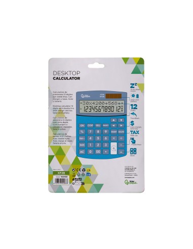 Calculadora liderpapel sobreme sa xf28 12...