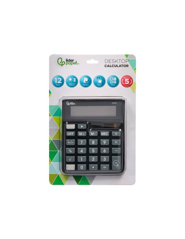 Calculadora liderpapel sobremesa xf26 12...