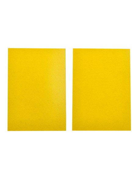 Tapa encuadernacion liderpapel carton a4 0,9mm amarillo fluor paquete de 50 unidades