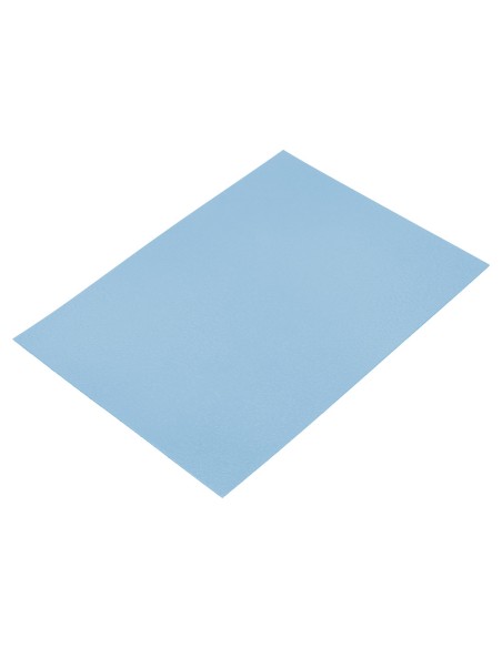 Tapa encuadernacion liderpapel carton a4 1 mm celeste paquete de 50 unidades