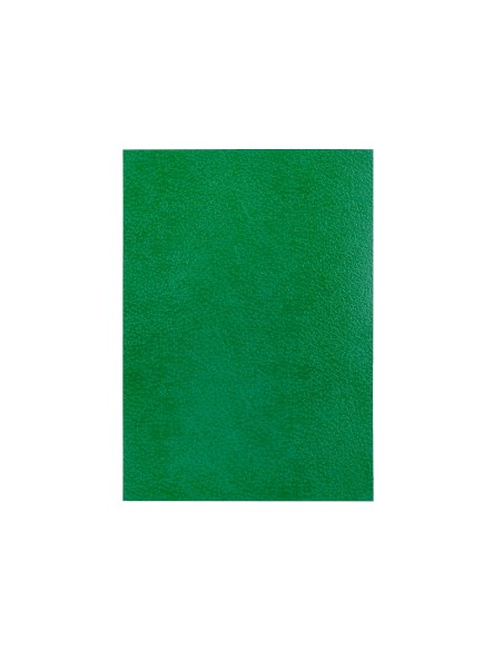 Tapa encuadernacion liderpapel carton a4 1mm verde paquete de 50 unidades