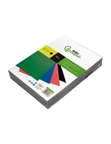 Tapa encuadernacion liderpapel carton a4 1mm...