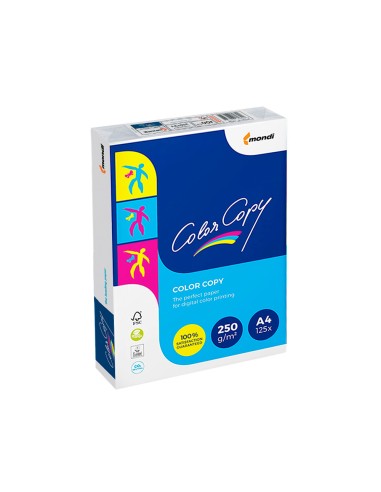Papel fotocopiadora color copy din a4 250...