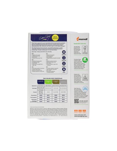 Papel fotocopiadora color copy din a4 250...