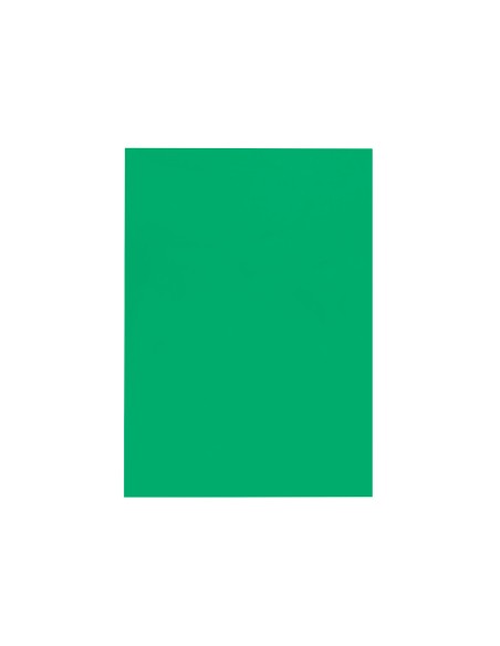 Tapa encuadernacion liderpapel polipropileno a4 0.5 mm verde translucido paquete de 100 unidades