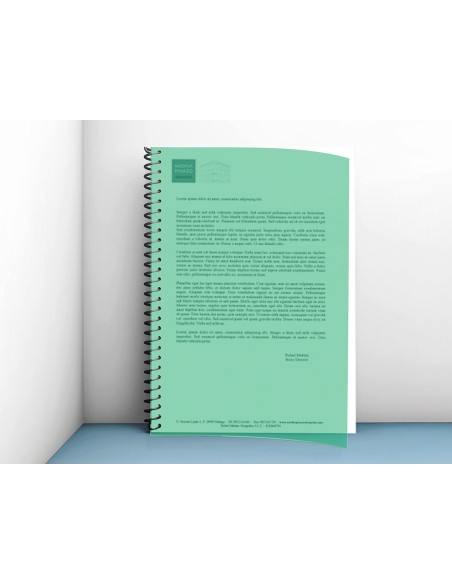 Tapa encuadernacion liderpapel polipropileno a4 0.5 mm verde translucido paquete de 100 unidades