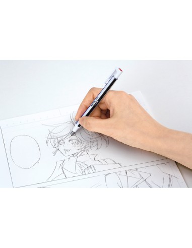 Portagomas tombow mono zero con clip goma...