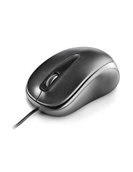 Raton ngs easy delta optico con cable 1200 dpi receptor usb 2 botones ambidiestros color negro