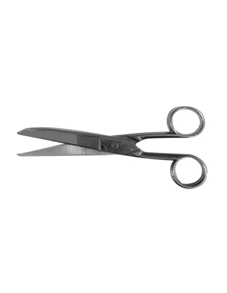 Tijera oficina acero inoxidable 6,8\" 17,3 cm