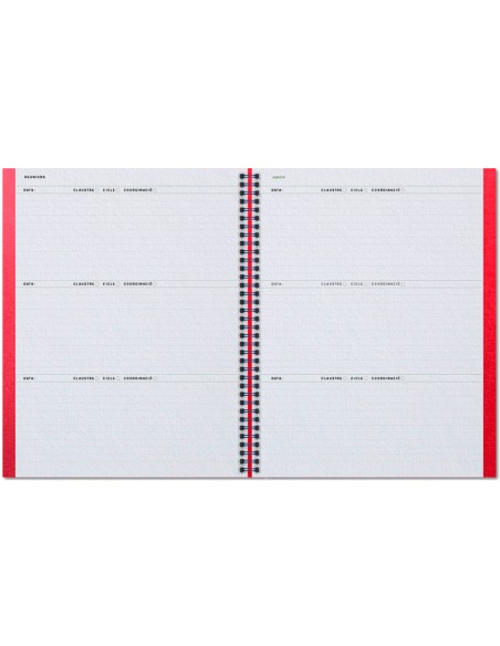 Cuaderno aula planner catalan additio din a4 160 paginas plan anual y mensual con programacion y evaluacion