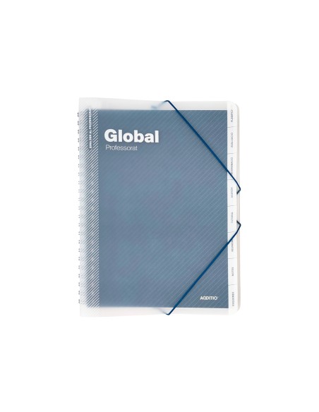 Carpeta global catalan additio din a4 con evaluacion continua programacion tutoria y reuniones