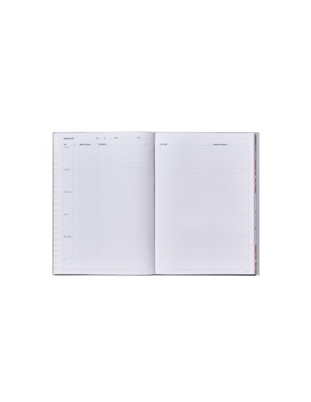 Cuaderno memo notas catalan additio din a4 evaluacion continuacion planificacion semanal