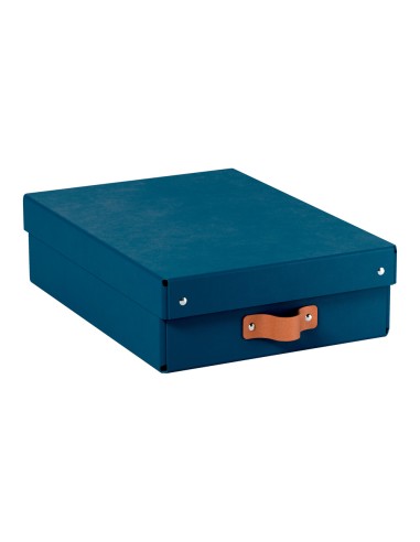 Caja de almacenaje leitz carton mediana baja...