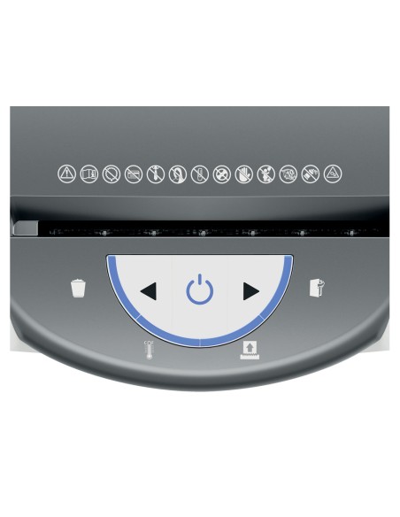 Destructora de documentos leitz optimax 225 home office p5 capacidad corte 6 hojas destruye grapas clips 15