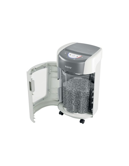 Destructora de documentos leitz optimax 225 home office p5 capacidad corte 6 hojas destruye grapas clips 15