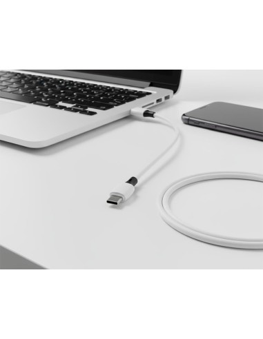 Cable usb-c a usb-a q-connect pvc longitud 1m...