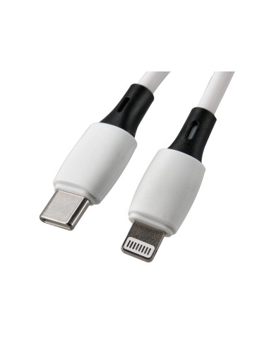 Cable usb-c a apple lightning q-connect pvc...