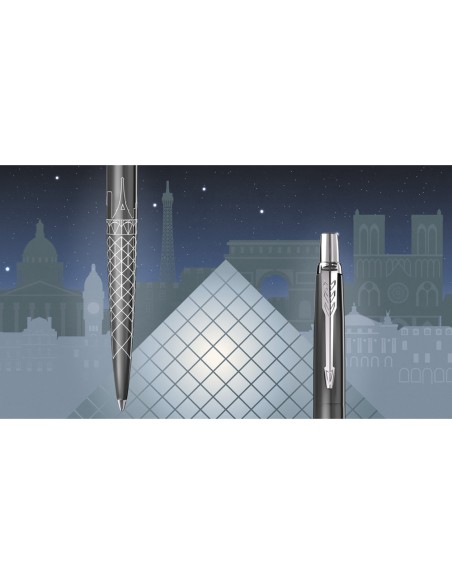 Boligrafo parker jotter edicion especial global iconos paris gris