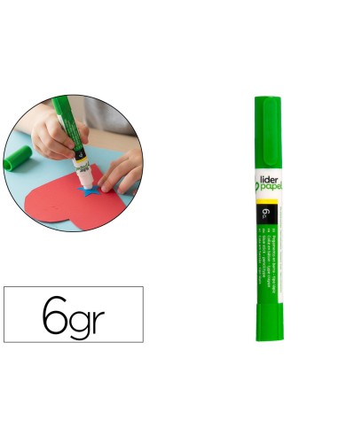 Pegamento liderpapel en barra 6 g boligrafo con...