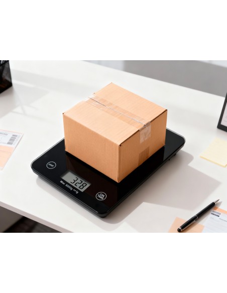 Bascula precision q-connect digital con pantalla lcd precision 1 g capacidad de 5 g a 5 kg 200x135x16 mm