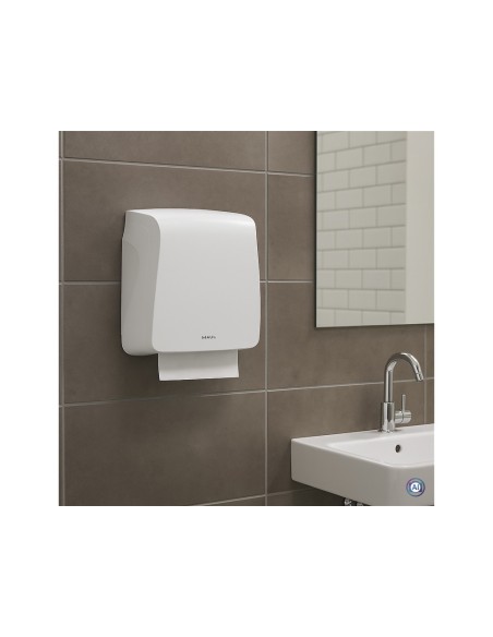 Dispensador maul care reciclable para toallas plegadas en v fabricado en abs