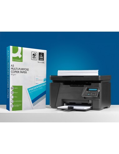 Papel fotocopiadora q-connect economy din a3 80...