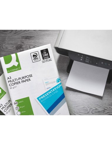 Papel fotocopiadora q-connect economy din a3 80...